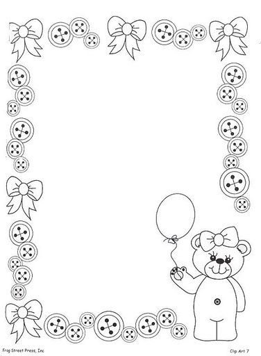 Рамки черно-белые детские