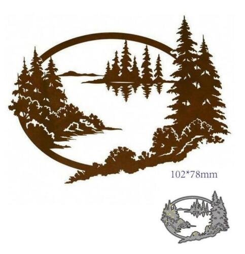 Трафареты природы для стен