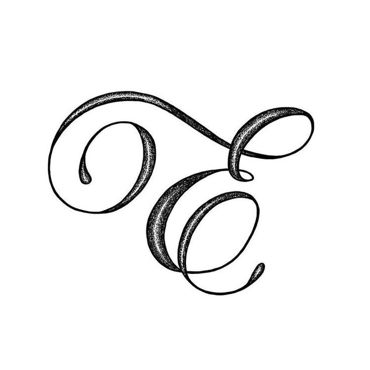 Каллиграфия вензеля