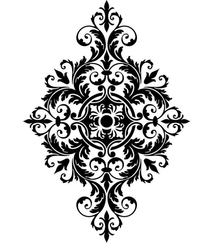 Дамасский орнамент