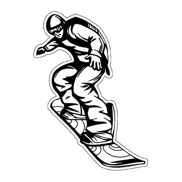 Сноуборд вектор