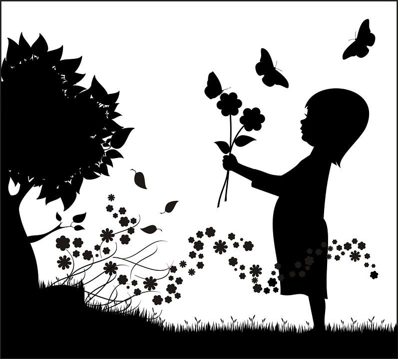 Силуэт ребенка