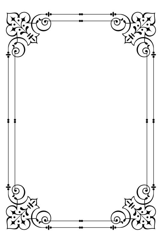 Рамка орнамент