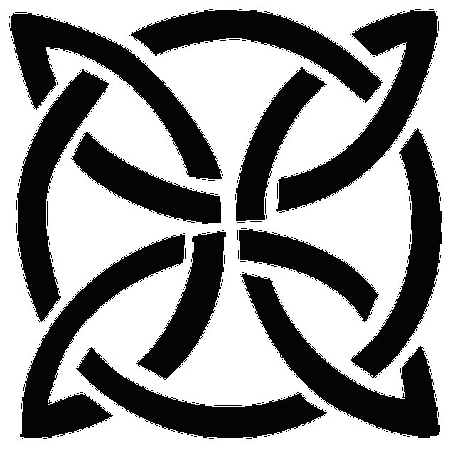 Кельтский узел трикветр