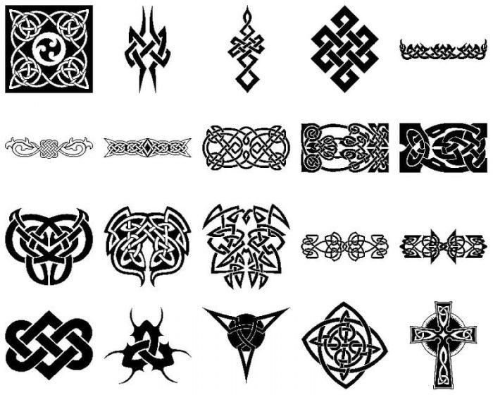 Орнамент древних кельтов
