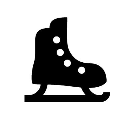 Коньки пиктограмма