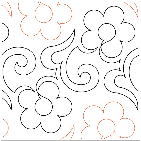 Трафареты для стегания одеял