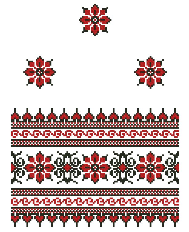 Рушник "орнамент"