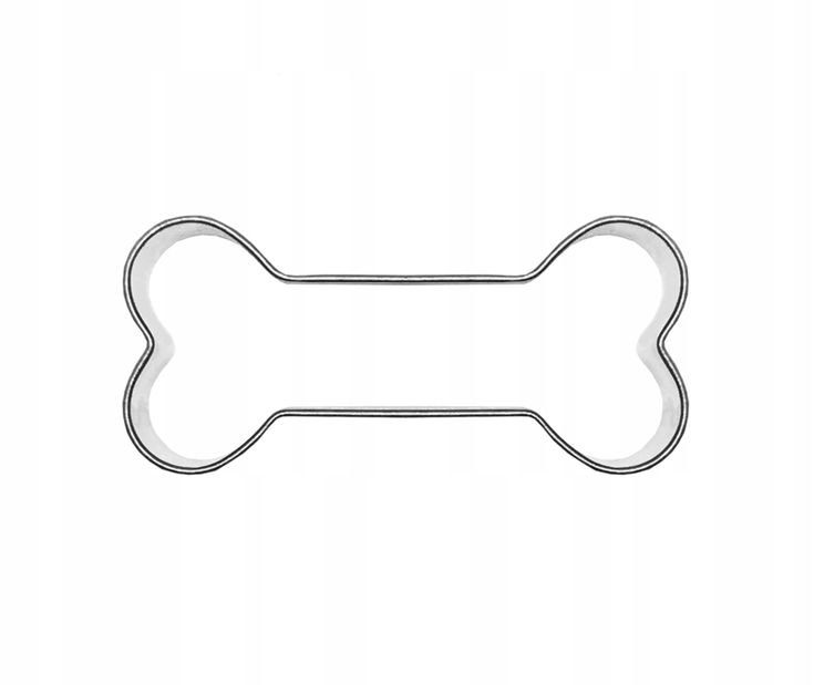 Трафарет косточки для собаки