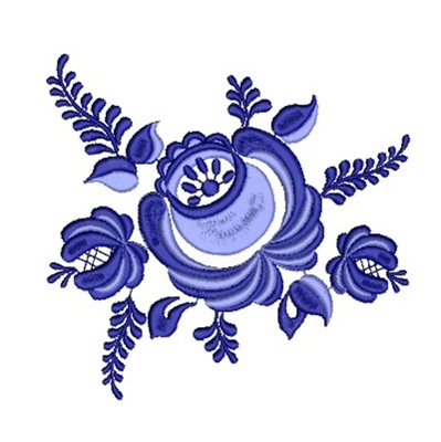 Гжельская роспись зооморфный орнамент