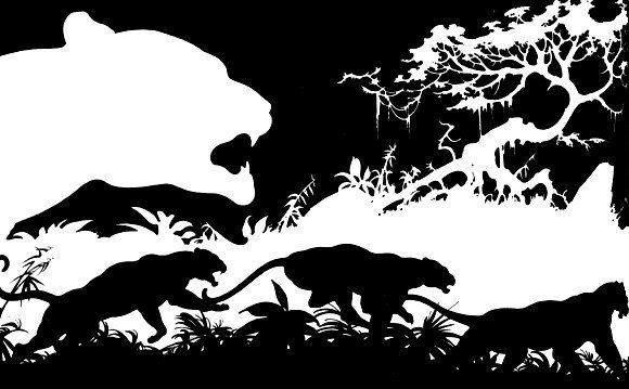 Силуэтная Графика