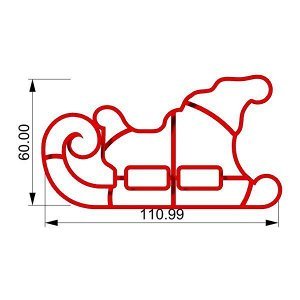 сани пряничные