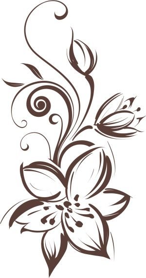 Лилия орнамент