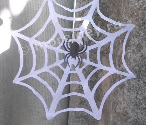 Паутина вырезать