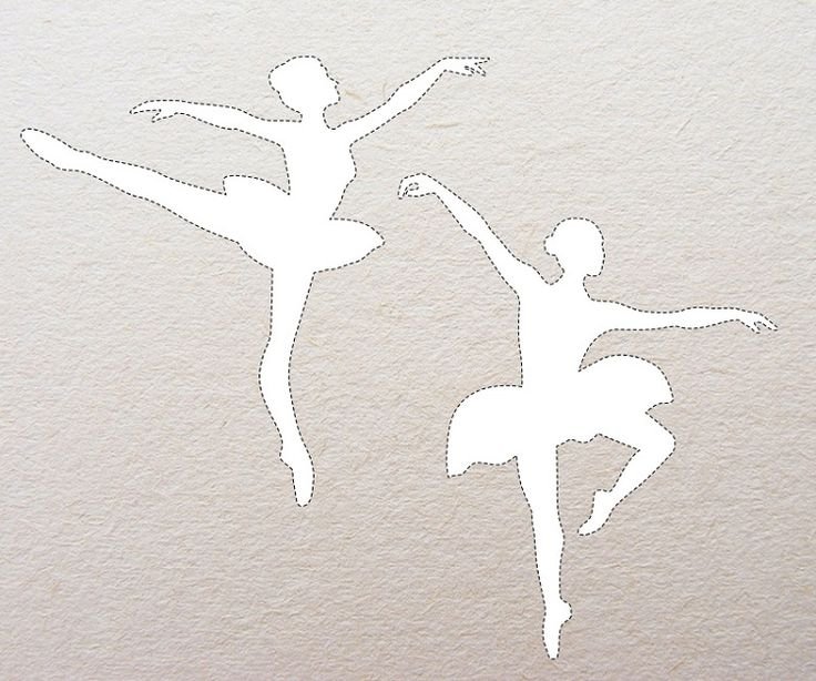 Бумажные балерины