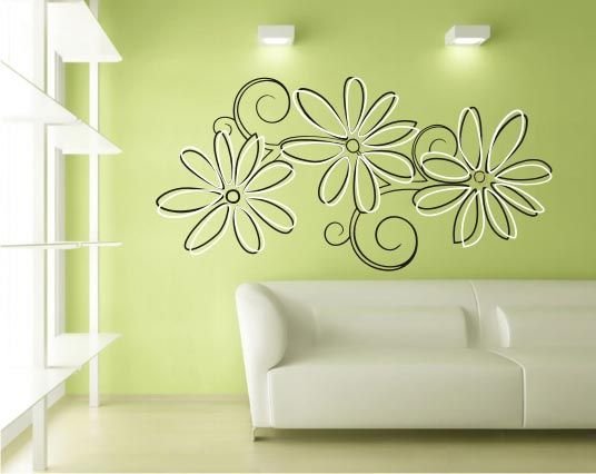 Узоры на стене