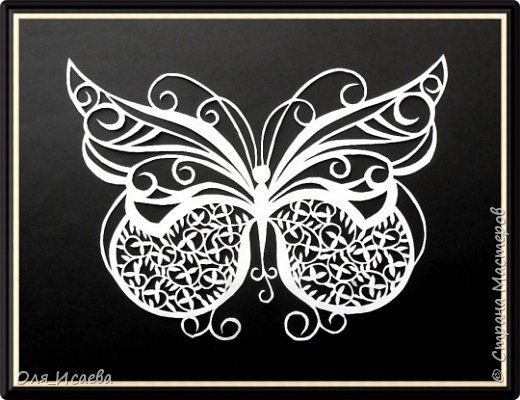 Трафареты бабочки