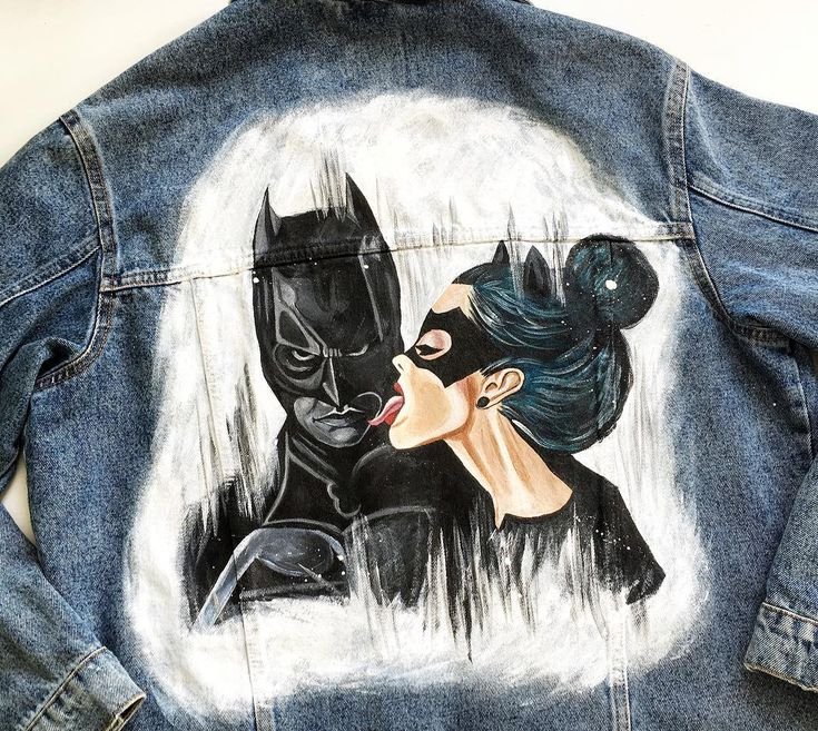 Рисунки на джинсовых куртках