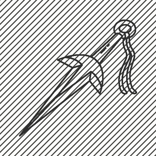 Кунай из Наруто