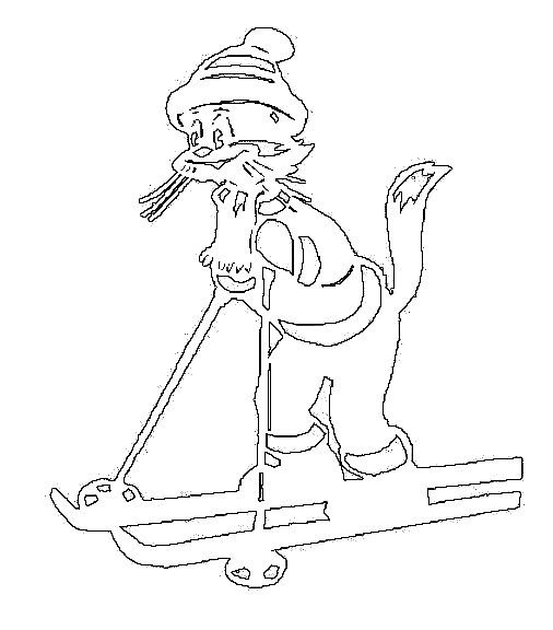 Сказочные герои трафареты на окна