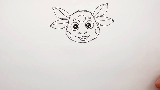 Новогодние раскраски Лунтик