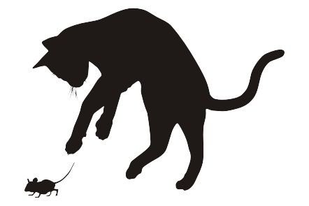 Силуэт кошки