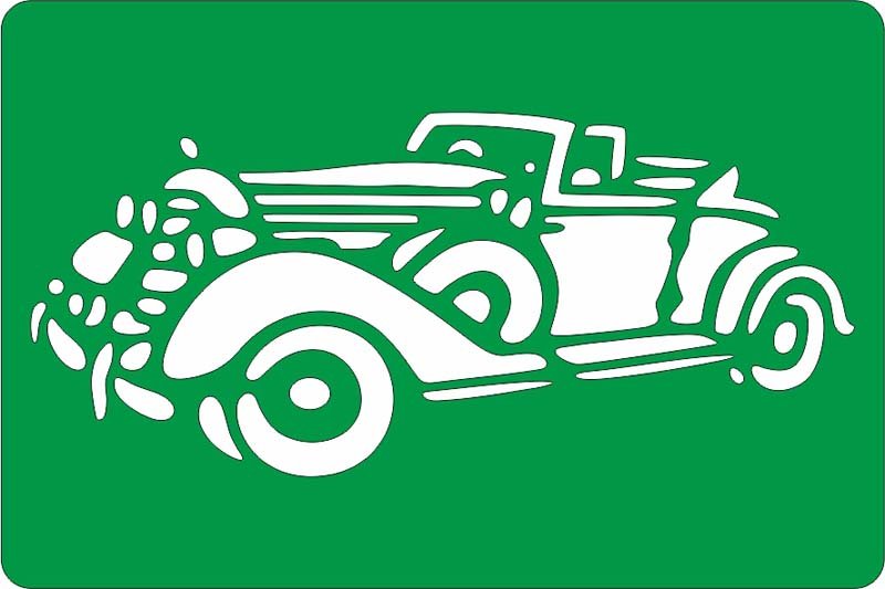 Трафарет для покраски авто