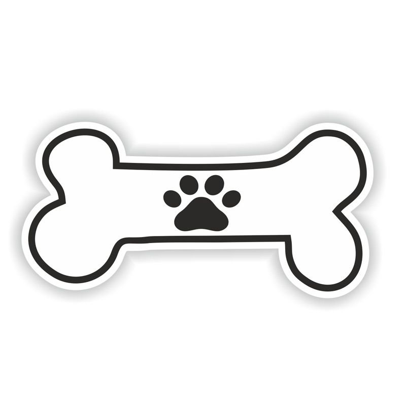 Косточка трафарет