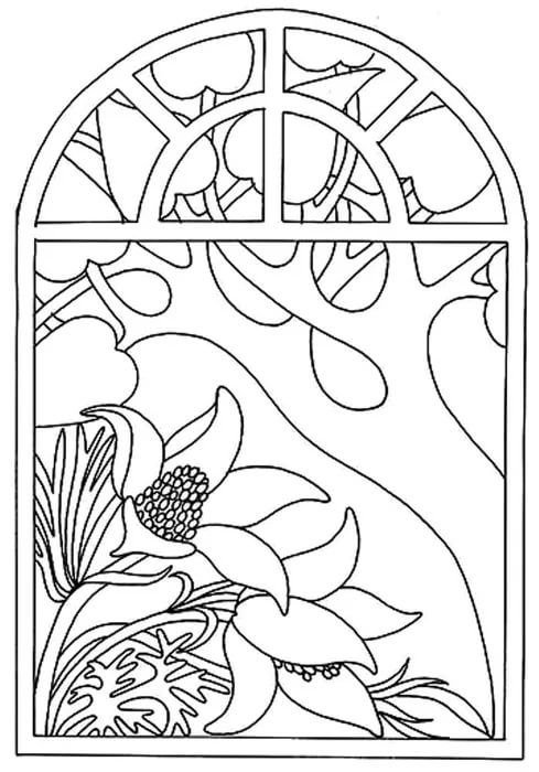 Узоры для витража