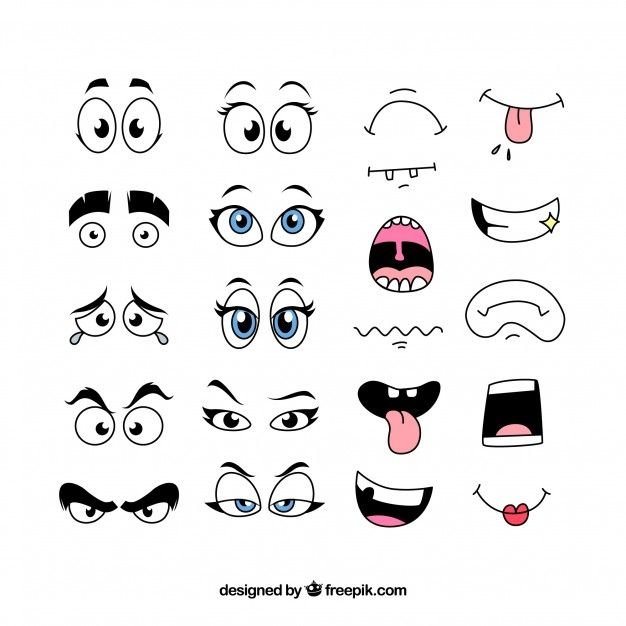 Веселые глазки для поделок