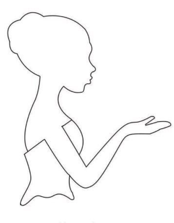 людей для открытки