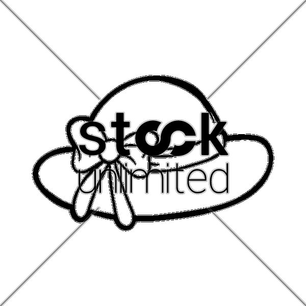 Шляпка раскраска