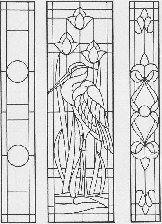 Витражи Тиффани эскизы