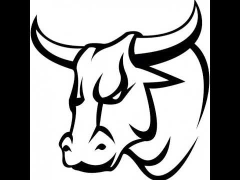 Голова быка в профиль