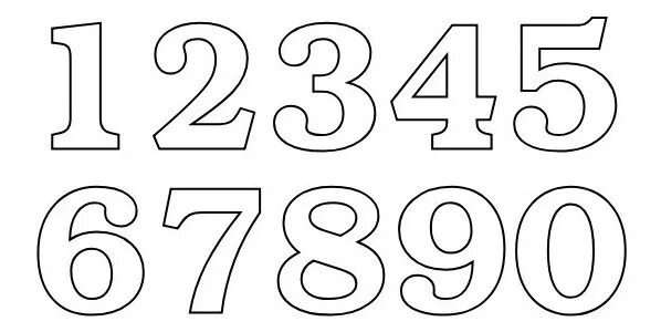 Цифра 65 трафарет для торта