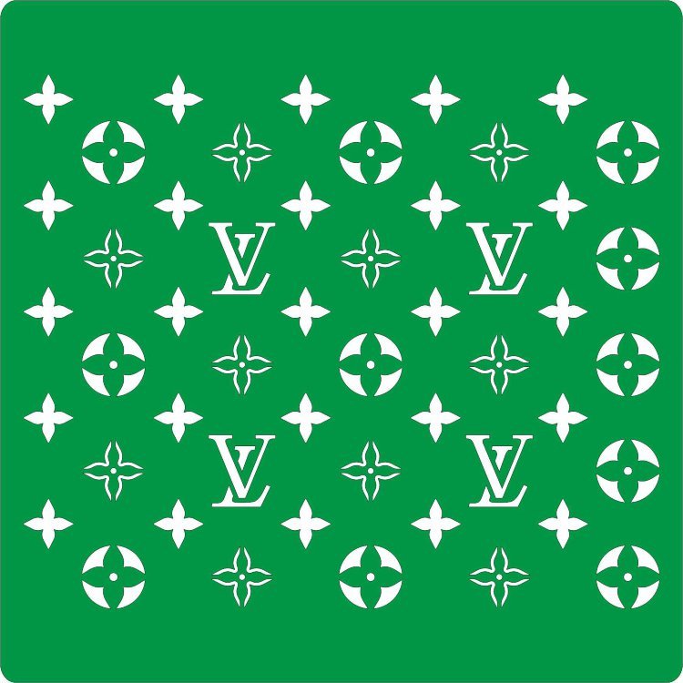 Louis Vuitton трафарет
