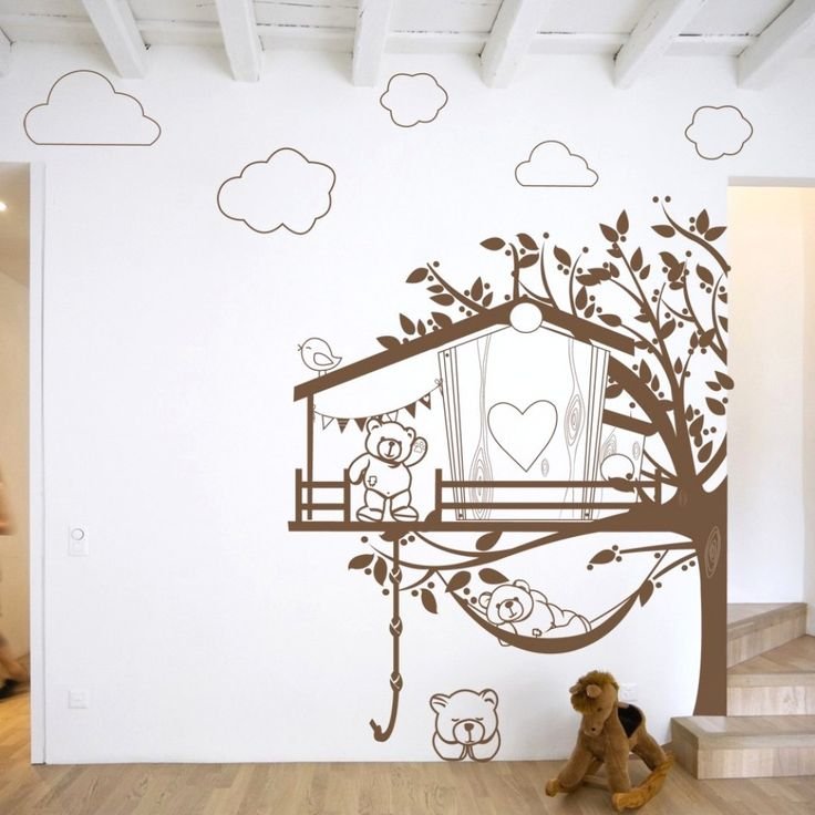 Роспись стен в интерьере