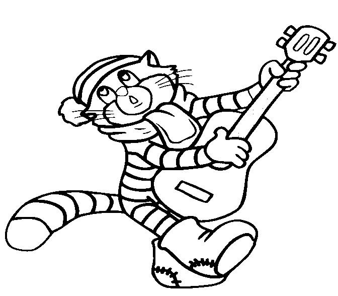 Простоквашино Матроскин рисунок