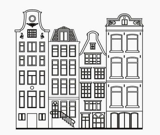 Голландские домики из бумаги