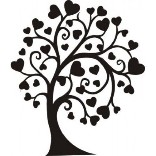 Трафарет "дерево"