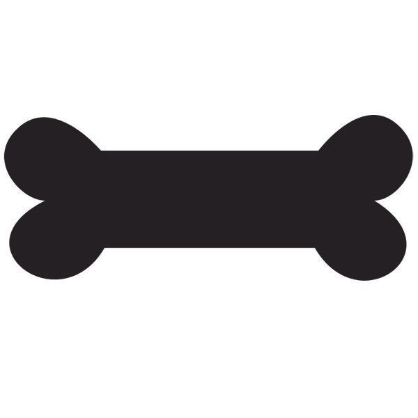 Косточка силуэт