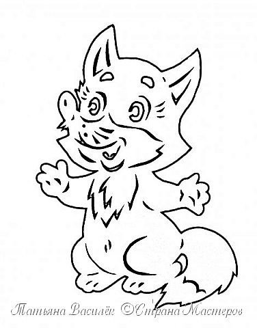 Зверюшки для вырезания на окне