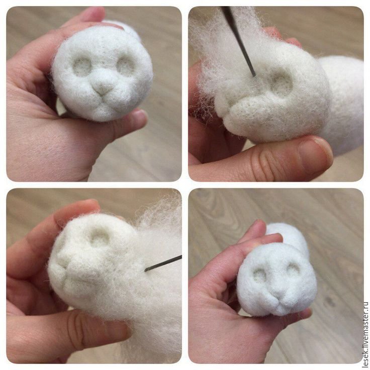 Игрушки в технике валяния