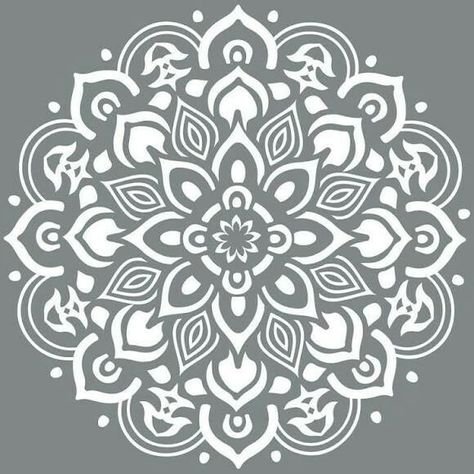 Восточный орнамент круглый