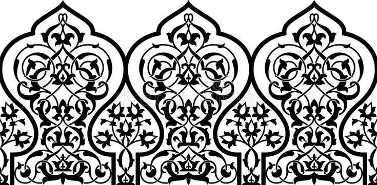 Арабский Багдади орнамент