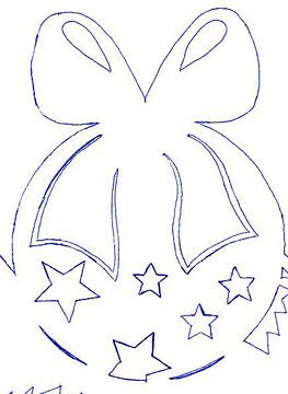 Шары для вырезания на окна