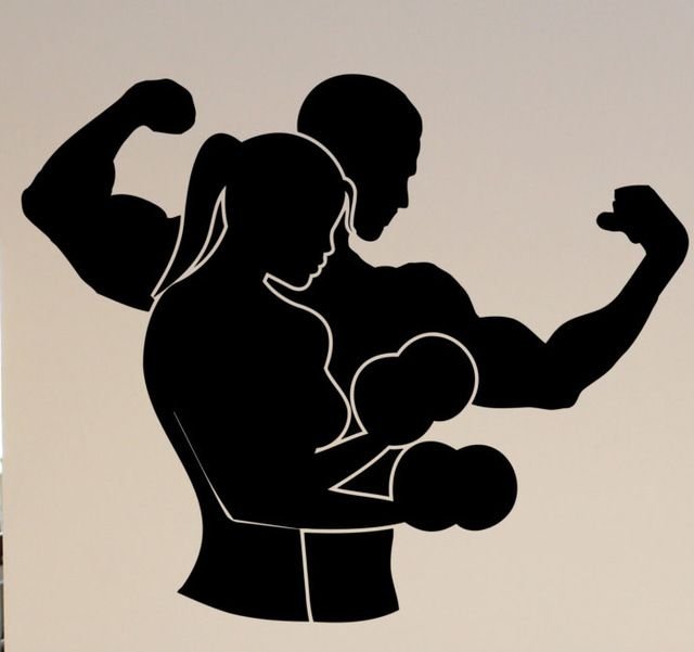 Спортзал рисунок