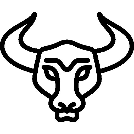 Значок быка