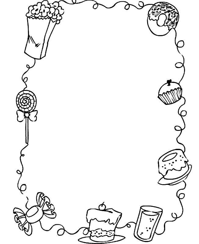 Рамочки для раскрашивания