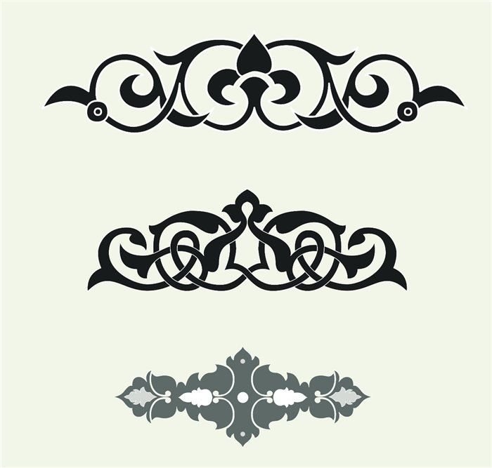 Элементы восточного орнамента